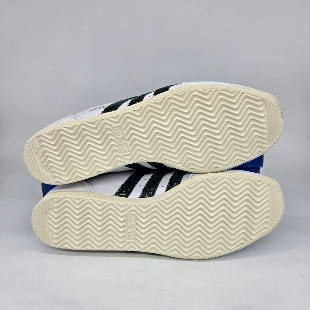 adidas Japan Snakeskin Cloud White Collegiate Green Women's Shoes Size 9.5 New - Picture 7 of 8